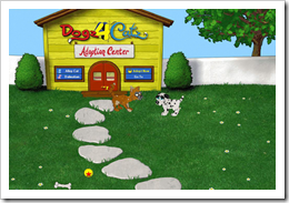 Petz Adoption Center Screen