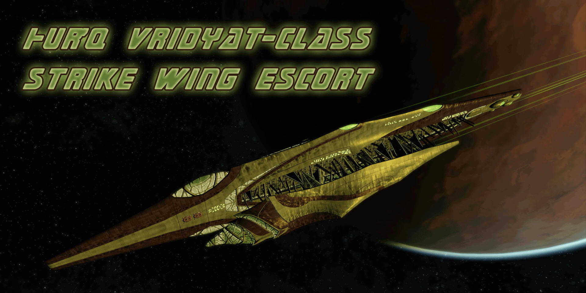 Star Trek Online starship Hur’q Vridyat-class Ravager strike wing escort [T6] review