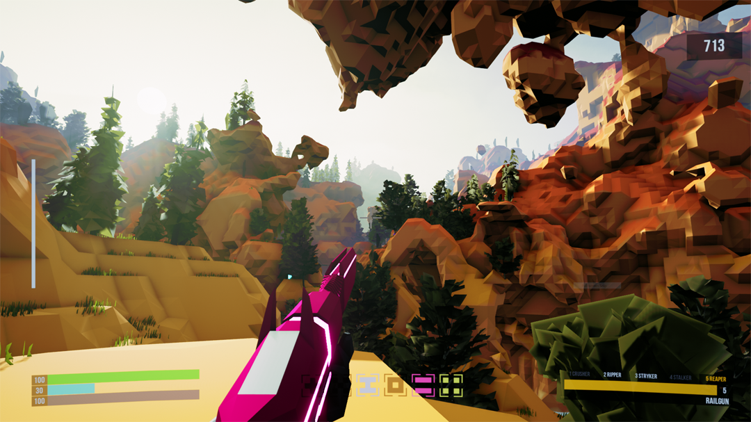 Atomic Lollypop’s indie shooter POWER explodes mountains today on Steam Early Access
