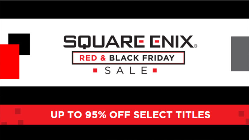 Square Enix announces Red and Black Friday deals