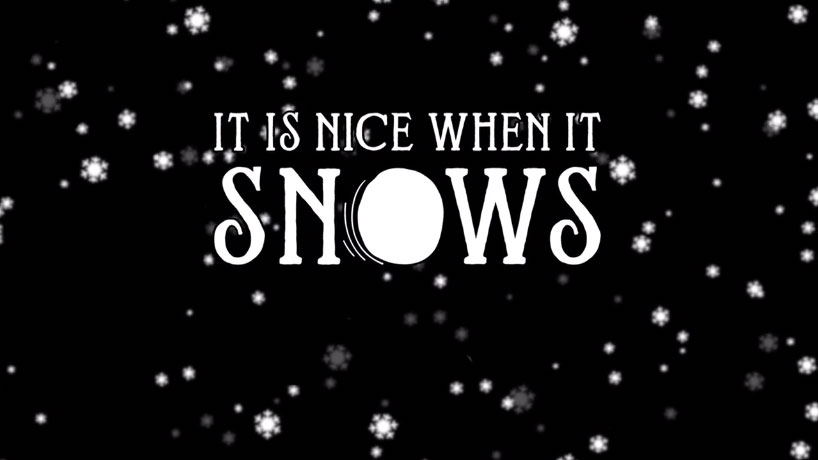 Kickstarter ‘It Is Nice When It Snows’ a winter 2D platformer with a snowball