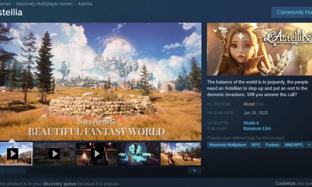 Astellia Online officially lands on Steam